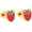 Gold strawberry, variant on Fruit Stud Earrings for Women Dainty Tiny Fruit Stud Earrings Avocado Earrings Cute, Style Z3031