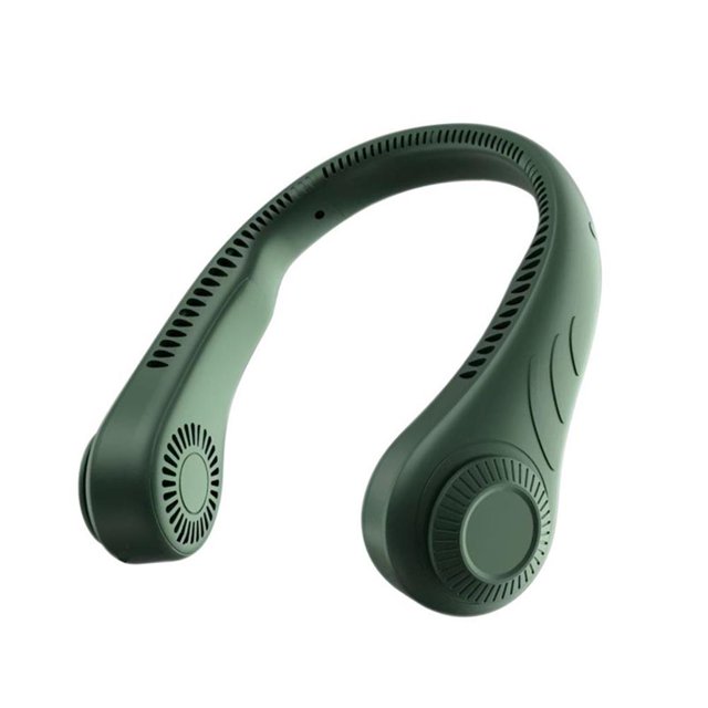 Eigraketly Ventilador de cuello manos libres portátil 78 salidas de aire envolvente Ventilador personal colgante 3 velocidades de viento Ventilador Ropa Deportiva, Zapatos No.1 Eigraketly OD014878-01