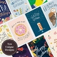 thumbnail image 2 of Assortiment de Cartes d'Anniversaire Dessinées à la Main, 20 Unités 10 Designs, Enveloppes Incluses, Pack Varié en Vrac, 2 of 5