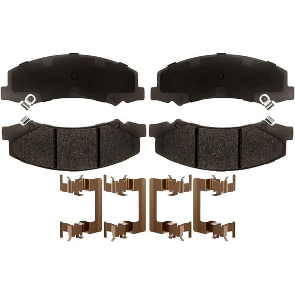 Disc Brake Pad Set Fits select: 2006-2013 CHEVROLET IMPALA, 2014-2016 CHEVROLET IMPALA LIMITED