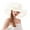 Beige #4, variant on Fascinators Hats for Women Elegant Flower Organza Fancy Hat Wedding Tea Party Hat Wide Brim Sun Hat