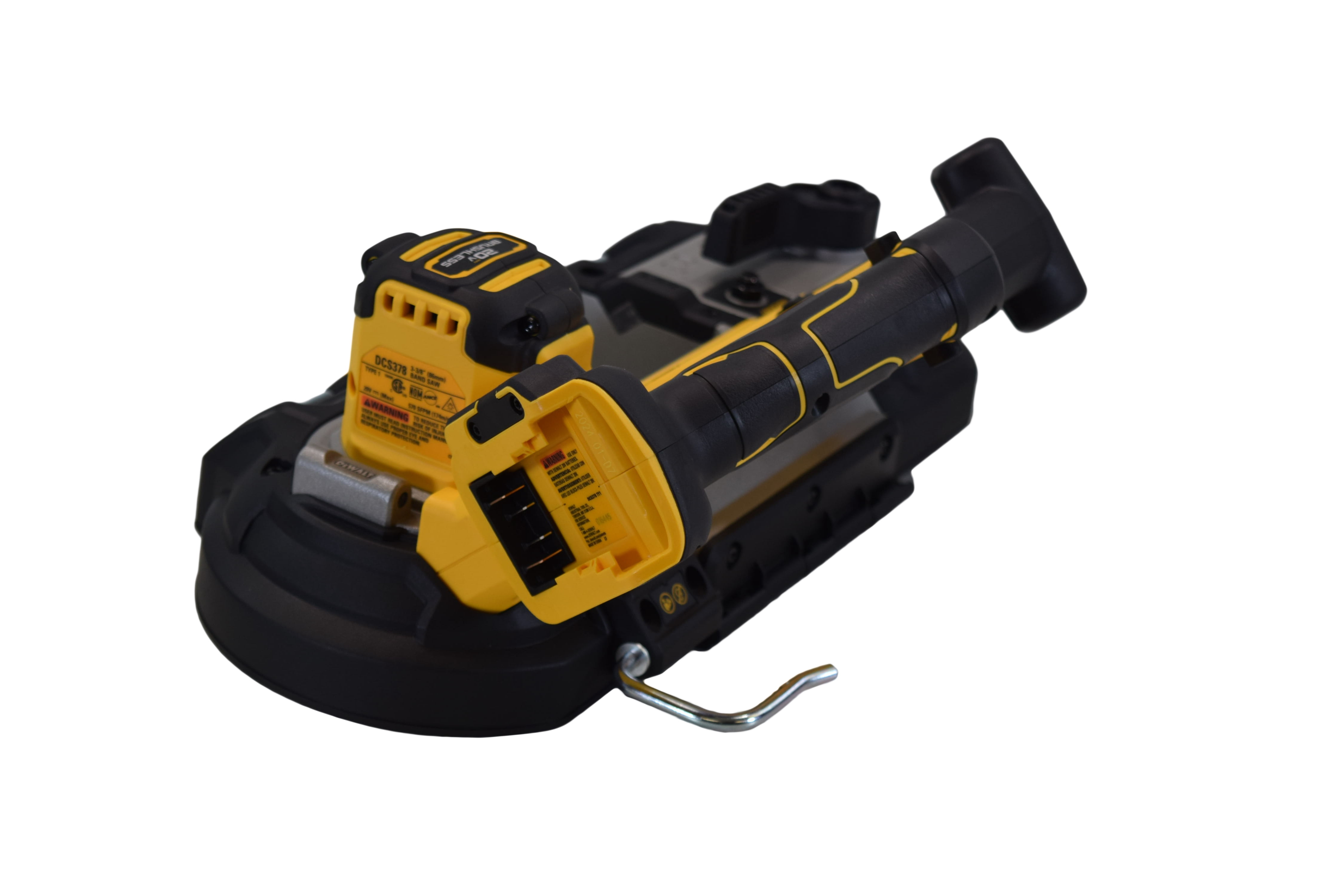 DeWalt DCS378B 20V MAX XR Cordless 3-3/8" Bandsaw with 5Ah Batteries & Charger