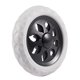 thumbnail image 5 of 10X Rueda de Carrito de Compras Rueda de Espuma de Nucleo de Plastico Negro Blanco, 5 of 5
