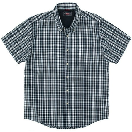 Big Men's Cumberland Plaid Short Sleeve Shirt