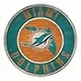 thumbnail image 3 of Fan Creations Miami Dolphins Wood Sign 12 Inch Round State Design, 3 of 3