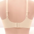thumbnail image 5 of Dgankt Bras for Women Ribbed Seamless Wireless Bra Lace Trim Adjustable Straps Everyday Wear,Size M-3XL, 5 of 6