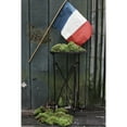thumbnail image 2 of 14.25" Round Tray-Style Metal Accent Table, 2 of 3