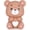Brown, variant on TAVENE Lovely Bear Money Bank (Pink), Bear Piggy Bank, First Coin Bank, Best Christmas Birthday for Boys Girls Home Decoration