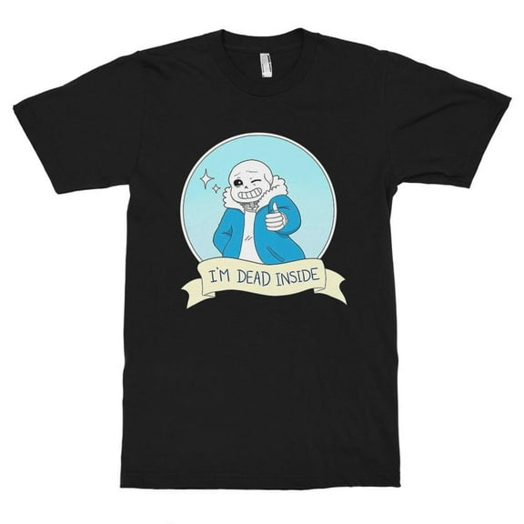 Sans Undertale I'm Dead Inside T-Shirt, Unisex