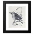 thumbnail image 2 of Bernard-Romain Julien 15x18 Black Modern Framed Museum Art Print Titled - Julien's Studies of Heads Pl 24 (1840), 2 of 5