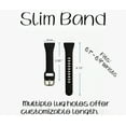thumbnail image 5 of Slim Silicone Band for Samsung & Other Smart Watches - Requires Pin Connection, 5 of 6