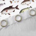 thumbnail image 4 of Homewish Bass Big Fish Blackout Curtains Set of 2 (52x84 Each),Rustic Farmhouse Cabin Window Curtains,Hunting And Fishing Curtains and Drapes For Boys Kids,Ultra Soft Home Decor, 4 of 6