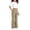Khaki -AH08, variant on Dwellite Girls Flare Dress Pants for Kids School Uniform Bell Bottoms with Elastic Waist for Teens,2-13 Years Khaki 150