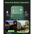 thumbnail image 4 of BN-LINK Outdoor Power Stake Timer, 100FT Wireless Remote Control, Dusk to Dawn Sensor for Outdoor Lights, 6 Grounded Outlets, 6ft Extension Cord, 1875W/15A,Christmas Decorations, ETL Listed, 4 of 9