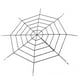 thumbnail image 1 of Monstrate Araña grande Decoración de Halloween para el hogar Bar Casa embrujada Telaraña Halloween Araña artificial Accesorios de seda Kits de decoración para fiestas Negro 1.5 m Monstrate HA007306-07, 1 of 6