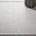 thumbnail image 6 of SAFAVIEH Montauk Ben Striped Cotton Runner Rug, Grey/Ivory, 2'6" x 6', 6 of 8