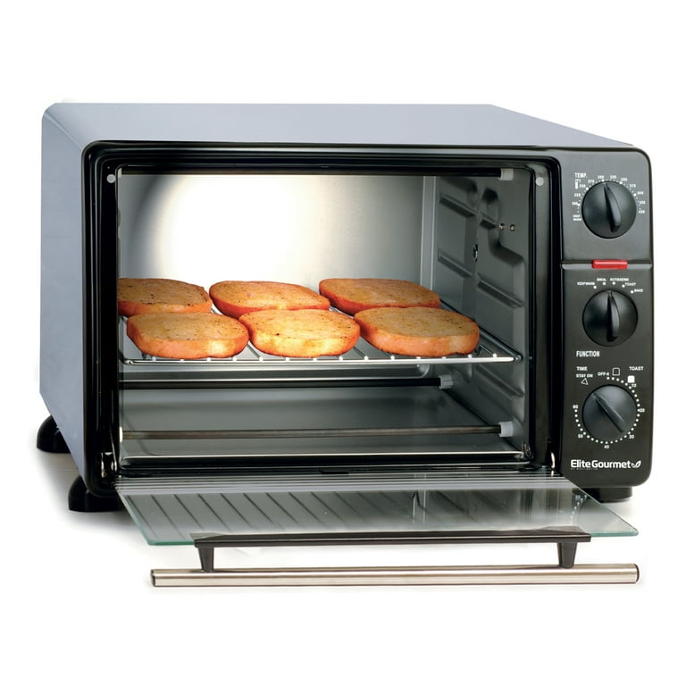 23L Countertop XL Rotisserie Toaster Oven with Top Grill & Griddle & L –  Shop Elite Gourmet - Small Kitchen Appliances