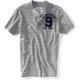 thumbnail image 1 of Playera gráfica a rayas Aeropostale Hombre Gris Extragrande, 1 of 1