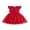 Red, variant on BemeyourBBs Toddler Baby Girl Formal Dress Toddler Wedding Guest Dress Girls Butterfly Tulle Tutu Dress Baby Girl Elegant Flutter Sleeve Birthday Party Princess Dresses 3 4 5 6 7 8 9 10 Years
