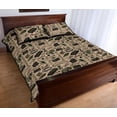 thumbnail image 3 of Juego de cama edredón con estampado de cacao y chocolate, 3 of 5