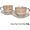 Brown Grey, variant on Ceramic Cappuccino Cup and  Set of 2, 10 Oz, Coffee Cups for Latte, Espresso, , Dishwasher and Microwave Safe, Reavtive  (Light Blue)
