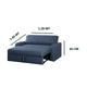 thumbnail image 1 of Sofa CAMA Franco Love M & E MUEBLES Azul Denim, 1 of 4