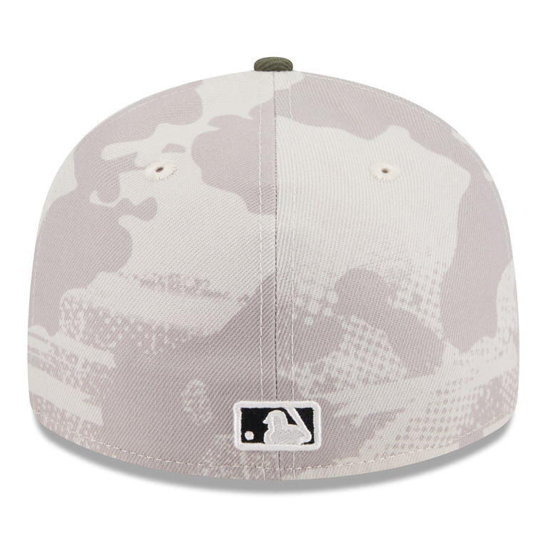 Men's New Era Light Beige/Olive Minnesota Twins 2025 Armed Forces