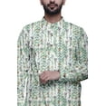 thumbnail image 3 of Atasi Cotton Long Kurta Pajama Set For Men Designer Casual Kurta Pajama Clothing, 3 of 3