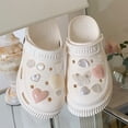 thumbnail image 3 of Zapatos de verano para mujer con agujeros en forma de diamante y agua, para usar en la playa, con suela gruesa y suave de EVA, con colores en contraste creativos Baotou, 3 of 5