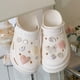 thumbnail image 5 of 2024 Verano Nuevos Zapatos Perforados De Suela Gruesa De EVA Para Mujeres Que Usan Suela Suave Elevada DIY Love Color Sólido Dos Usos Zapatillas De Casa, 5 of 5