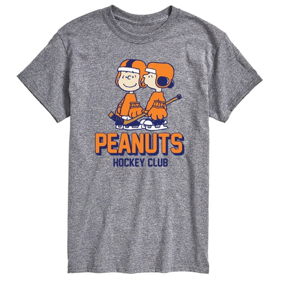 Peanuts - Hockey Club - Men's Short Sleeve Graphic T-Shirt