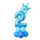 thumbnail image 4 of unbranded Conjunto De Globos De Aluminio Azul Con Y Accesorios Para Eventos, 4 of 8