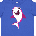 thumbnail image 4 of Inktastic Cute Shark, Little Shark, Pink Shark Boys or Girls Toddler T-Shirt, 4 of 5