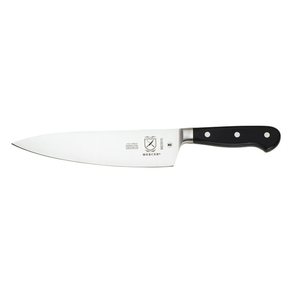 Mercer Culinary Renaissance 8" Steel Chef's Knife, Black