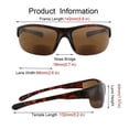 thumbnail image 4 of Gafas de sol bifocales para lectura Hyyiyun, envolventes, 3 pares, 4 of 8