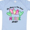 thumbnail image 4 of Inktastic My Mom is the Best Nurse Ever Boys or Girls Baby Bodysuit, 4 of 5
