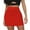 Red, variant on Prolriy Mini Skirt Women Fashion Solid Skirt Elastic Waist Slim Short Skirts for Women White L