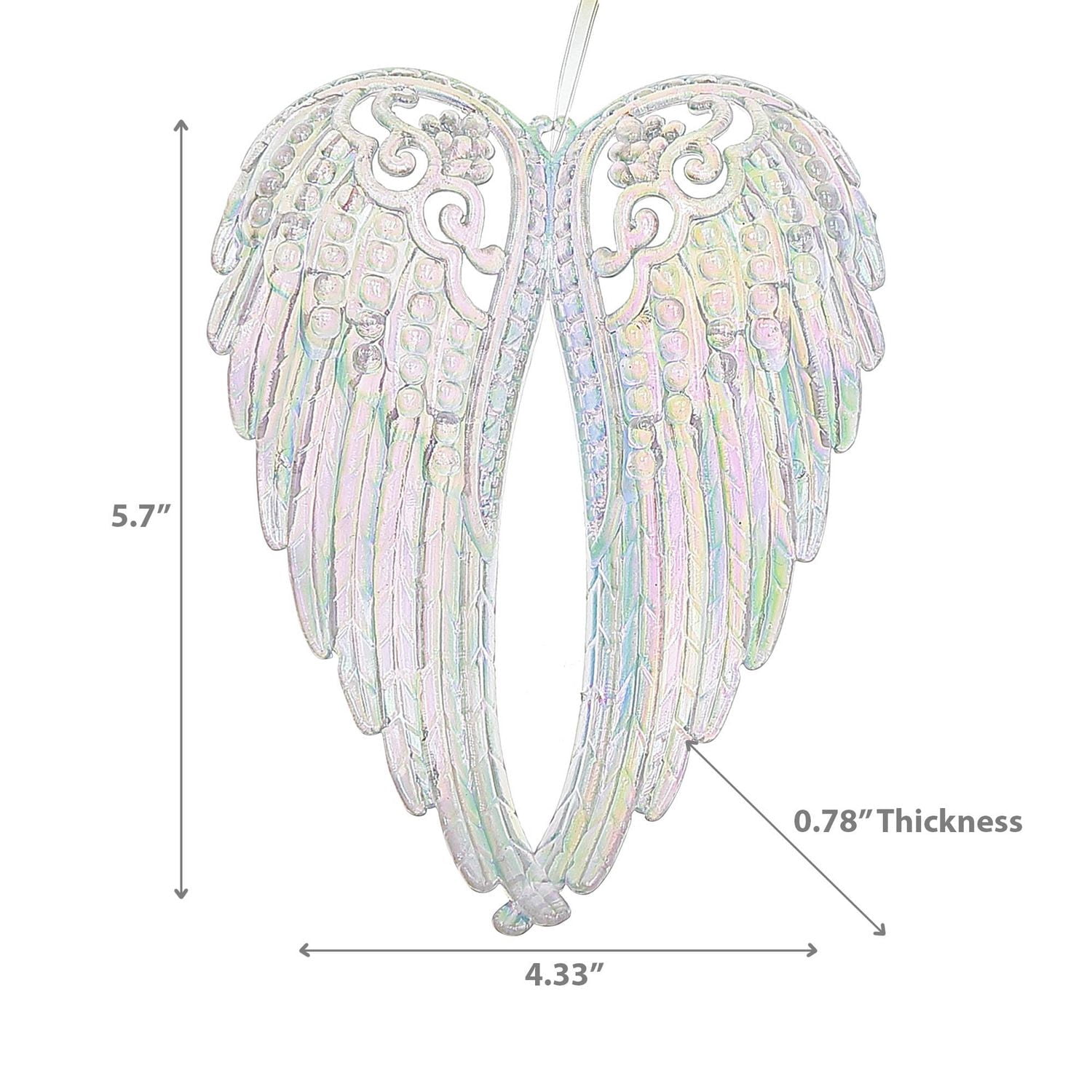 Angel Wing Ornament - Set of 12