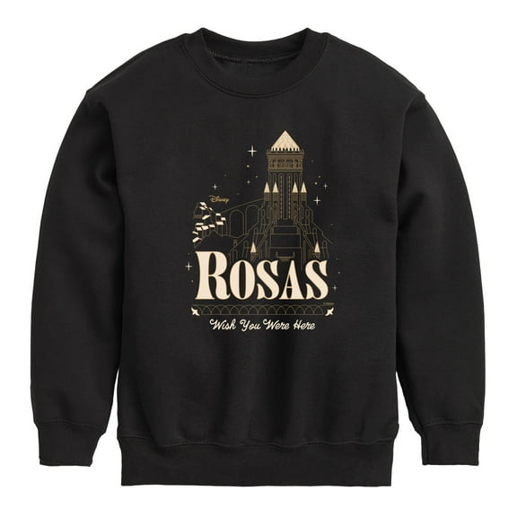 Disney Wish - Rosas Wish You Were Here - Toddler & Youth Crewneck Fleece Sweatshirt