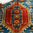 thumbnail image 6 of SAFAVIEH Vintage Hamadan Carmelo Oriental Area Rug, Blue/Orange, 6'7" x 9', 6 of 11