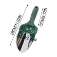 thumbnail image 3 of Paleta de jardín de acero inoxidable Herramienta para cavar en el jardín doméstico Floricultura Huerto Traslado Aflojar Cambio de maceta Pala con mango ergonómico de plástico resistente al óxido, 3 of 6