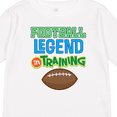thumbnail image 4 of Inktastic Football Legend in Training Boys Long Sleeve Toddler T-Shirt, 4 of 5