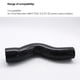 thumbnail image 4 of Tubo De Intercooler 1596810 Tubo De Intercooler De Repuesto De Silicona Negra Tubo De Enfriador De Motor De Manguera Turbo Compatible Con Ford Mondeo Mk4 Tdci 2.2 44757 Automóvil Methold VI004223-00, 4 of 7
