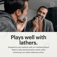 thumbnail image 5 of MANSCAPED® The Beard Buffer Silicone Scrubber – Flexible Facial Hair Cleaning Brush for Men, Exfoliating Grooming & Massaging Tool, 1-Pack, 5 of 7