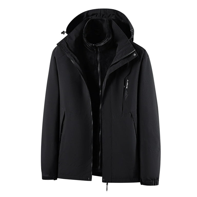 3-in-1 water resistant hooded jacket - Calvin Klein, got this at
