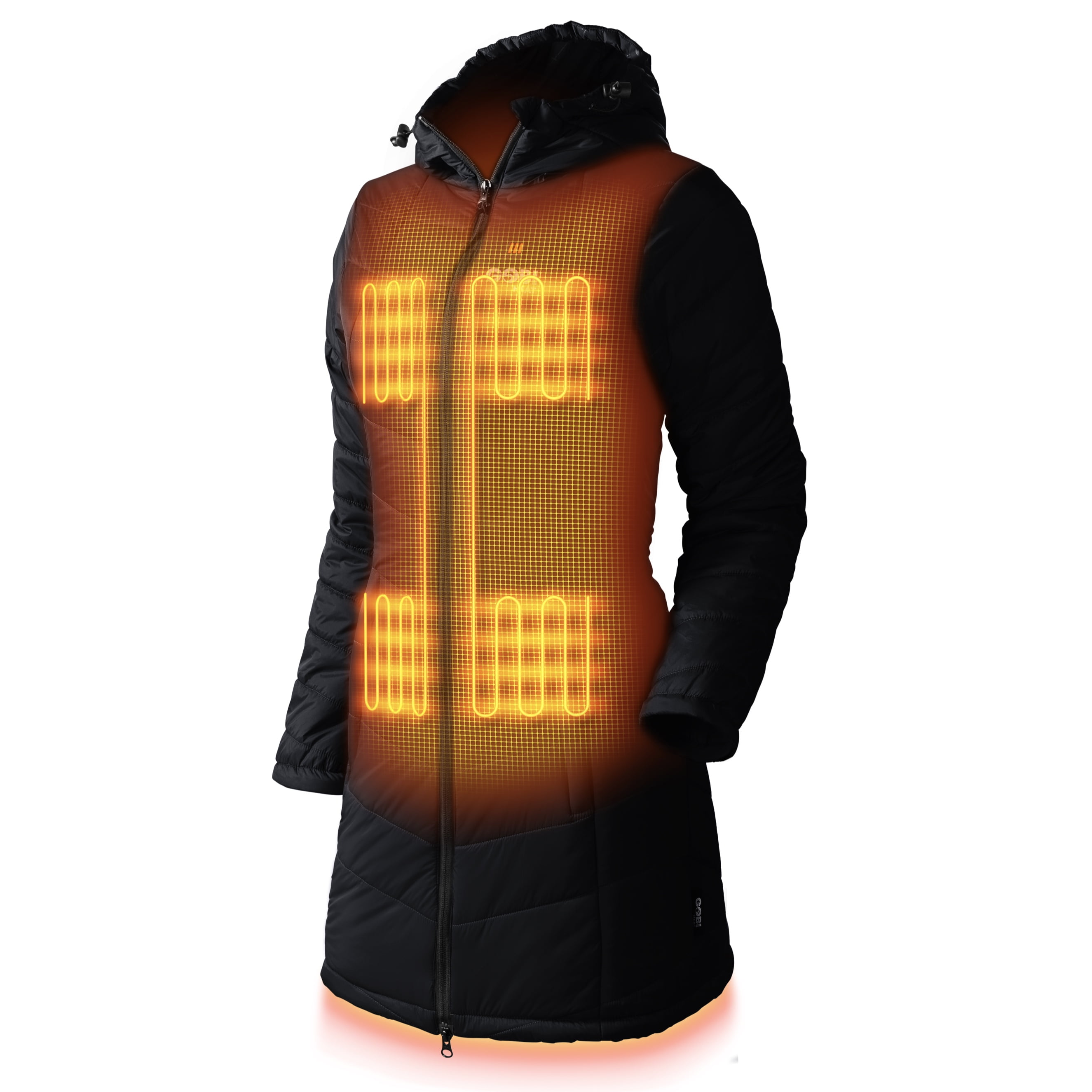 Victoria Womens Heated Coat 