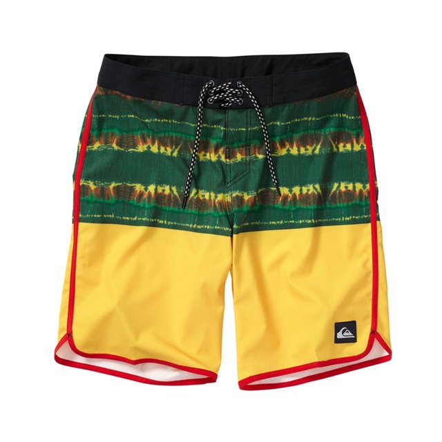 Quiksilver Rebuff 20' Swim Bottom Board Shorts para Hombre, Amarillo, 31 Quiksilver Pantalones cortos