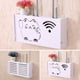 thumbnail image 4 of Caja de almacenamiento para enrutador de cables sin taladro, estante para colgar en la pared, soporte organizador de cables, 4 of 4