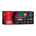 thumbnail image 1 of Straight Liquid Acrylic Markers 12 Colors Flexible Soft Brush Tip Brush Acrylic Paint Pen for DIY Craft Projects, 1 of 5