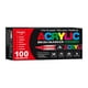 thumbnail image 1 of Straight Liquid Acrylic Markers 12 Colors Flexible Soft Brush Tip Brush Acrylic Paint Pen for DIY Craft Projects, 1 of 5